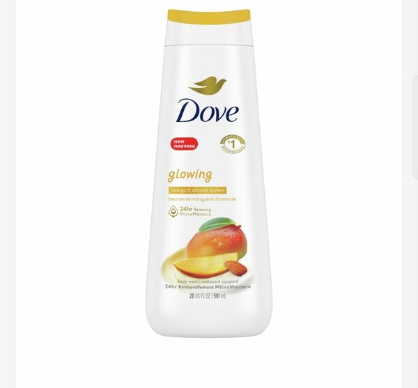 Dove Glowing Body Wash Mango and Almond Butter 20 oz