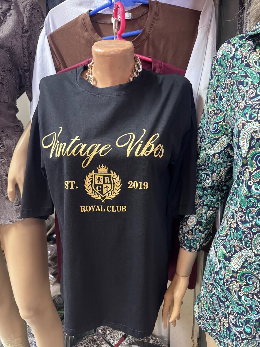 Футболки оверсайз, один размер, корея