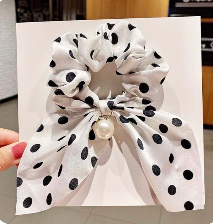 Chouchou Élastique à Pois