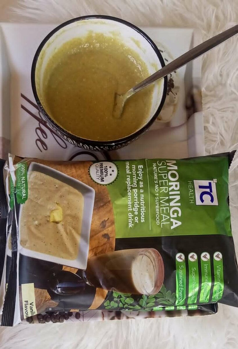 Moringa instant porridge