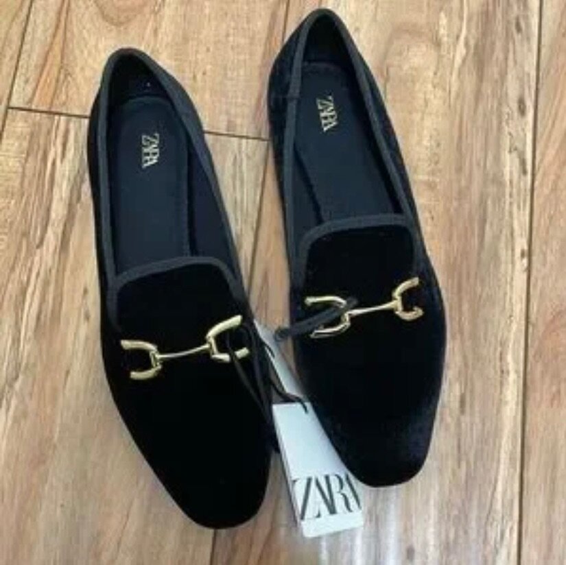 Mocassin vernir noir authentique  de pointure 38 à 43