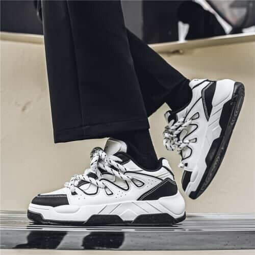 Baskets à la mode colorées