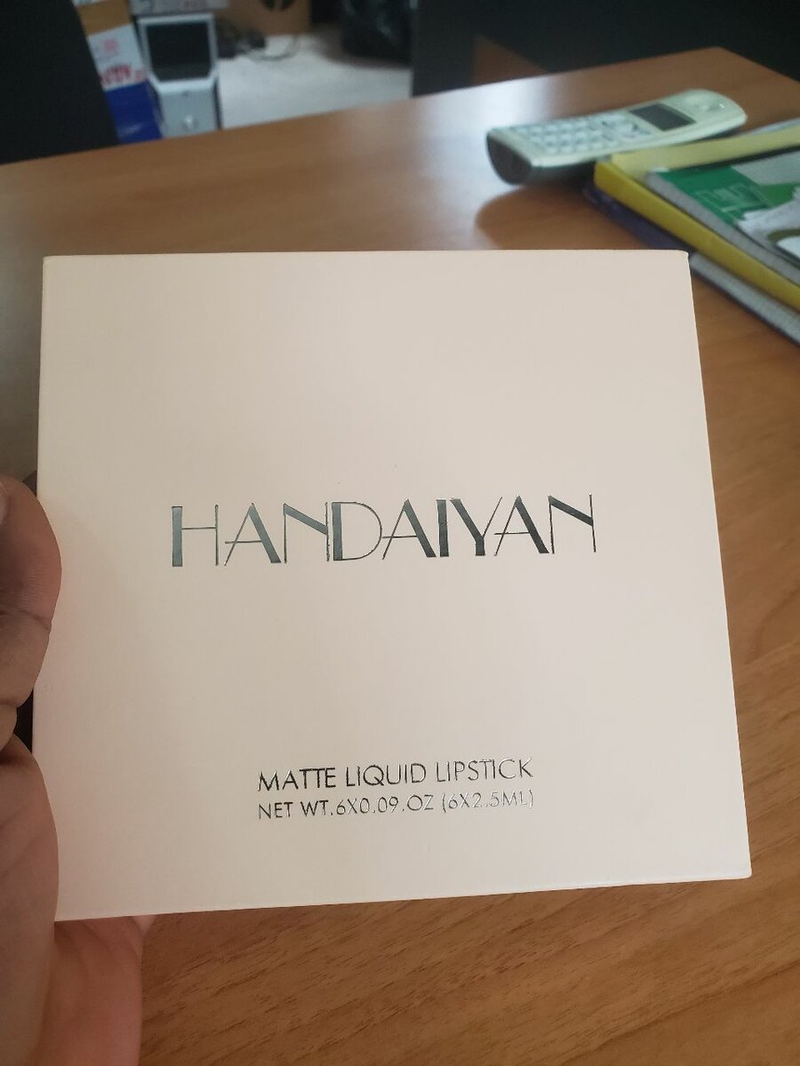 Coffret rouge à lèvres