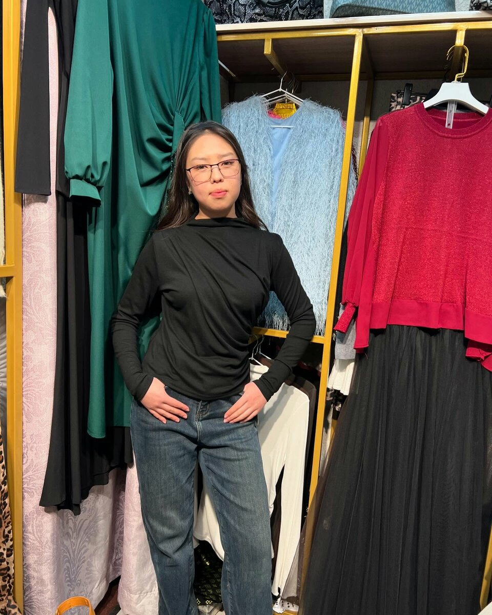 Лонгслив чёрный