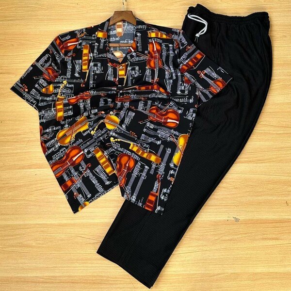 Solid fashion top and down