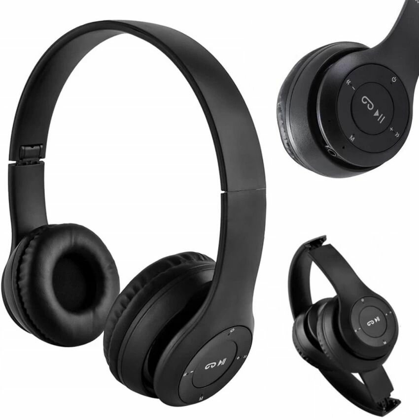P47 Wireless Bluetooth Foldable Headset With Microphone