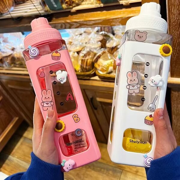 Bouteille d'Eau Kawaii 700ml