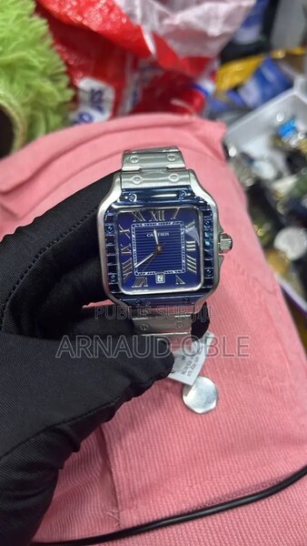 Montre élégante en acier inoxydable