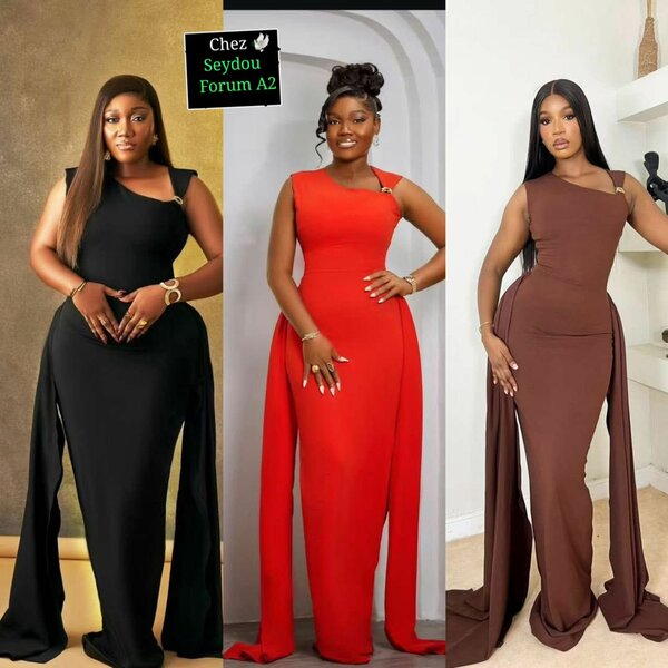 Robe Élegante Longue Femme