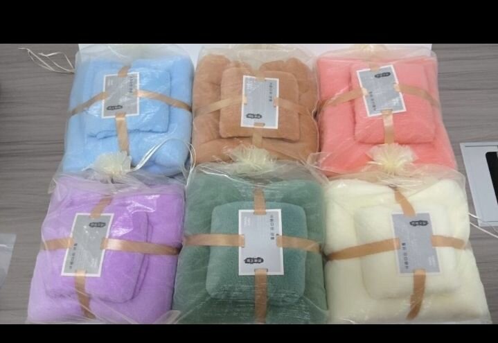 Serviettes Douces et Colorées