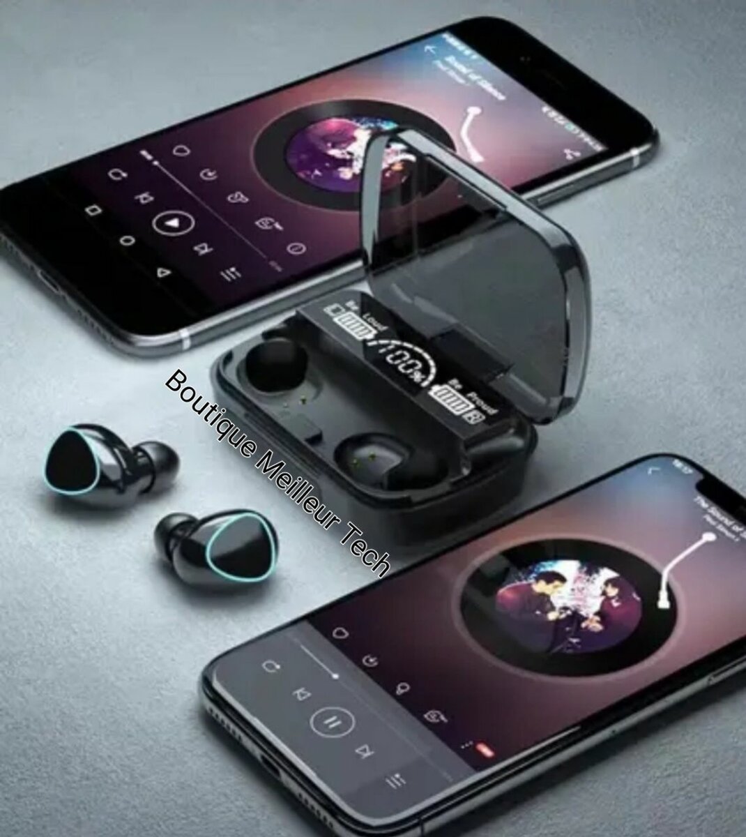 Écouteurs Bluetooth M10 - Contrôle Tactile