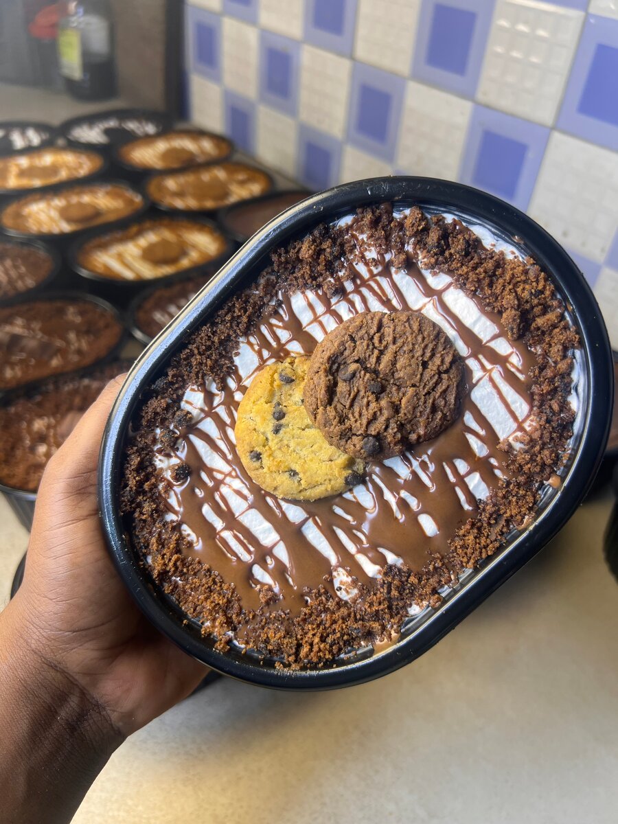 Dessert double cookies