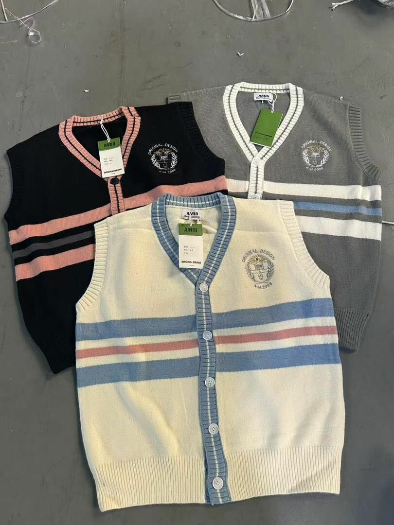 Gilets en Tricot à Motifs