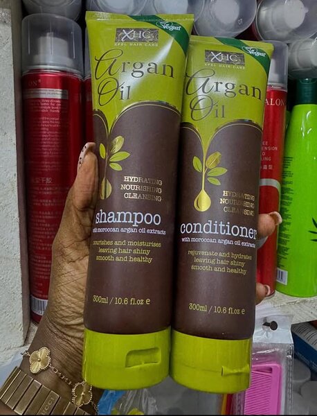 Argon oil hair shampoo and conditioner