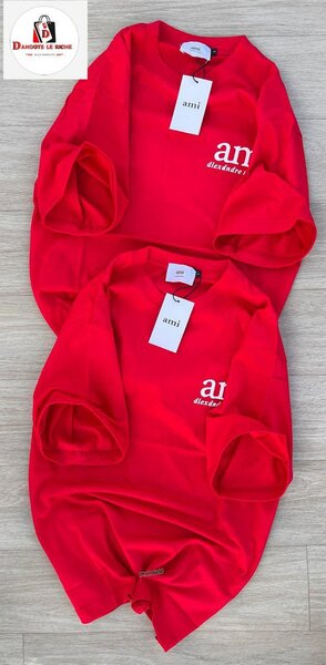 Ami Sweatshirt Rouge Pour Femme