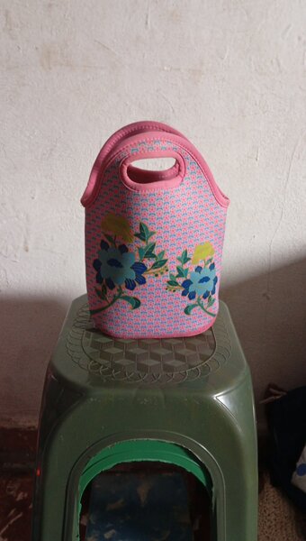 Sac isotherme à fleurs