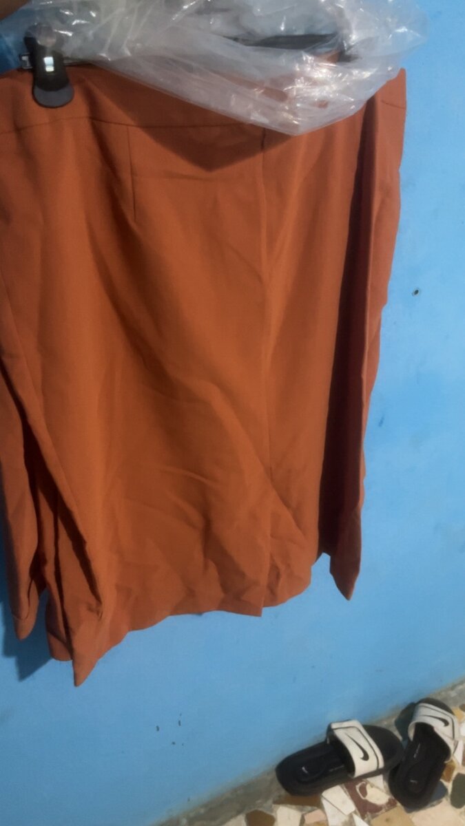 Tailleur orange élégant