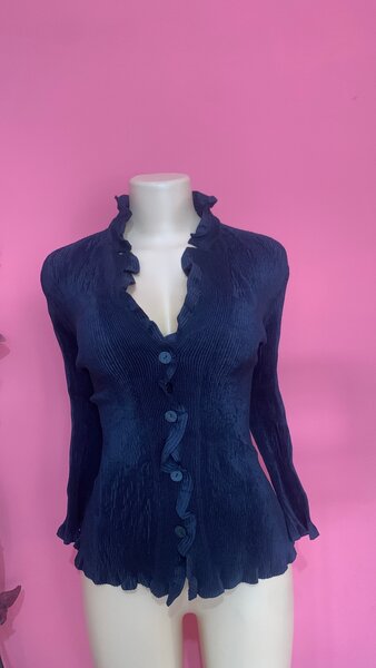 Blouse à volants élégante