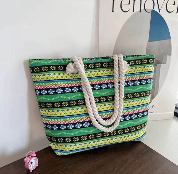 Sacs à main en toile imprimée