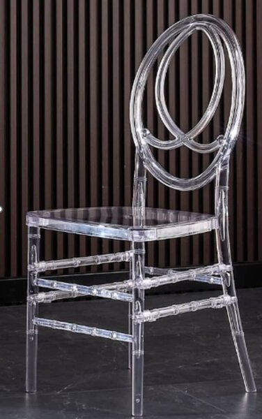 Crystal chivalry chair