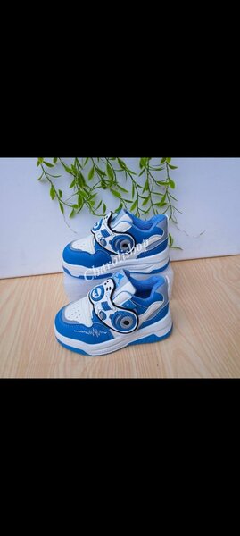 Baskets Enfant Bleu et Blanc