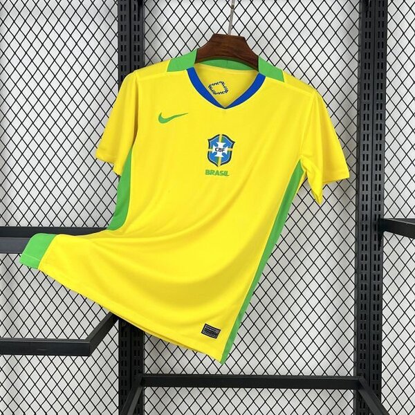 Maillot de Foot Brésil Jaune