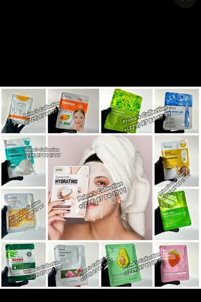 Masques hydratants visage