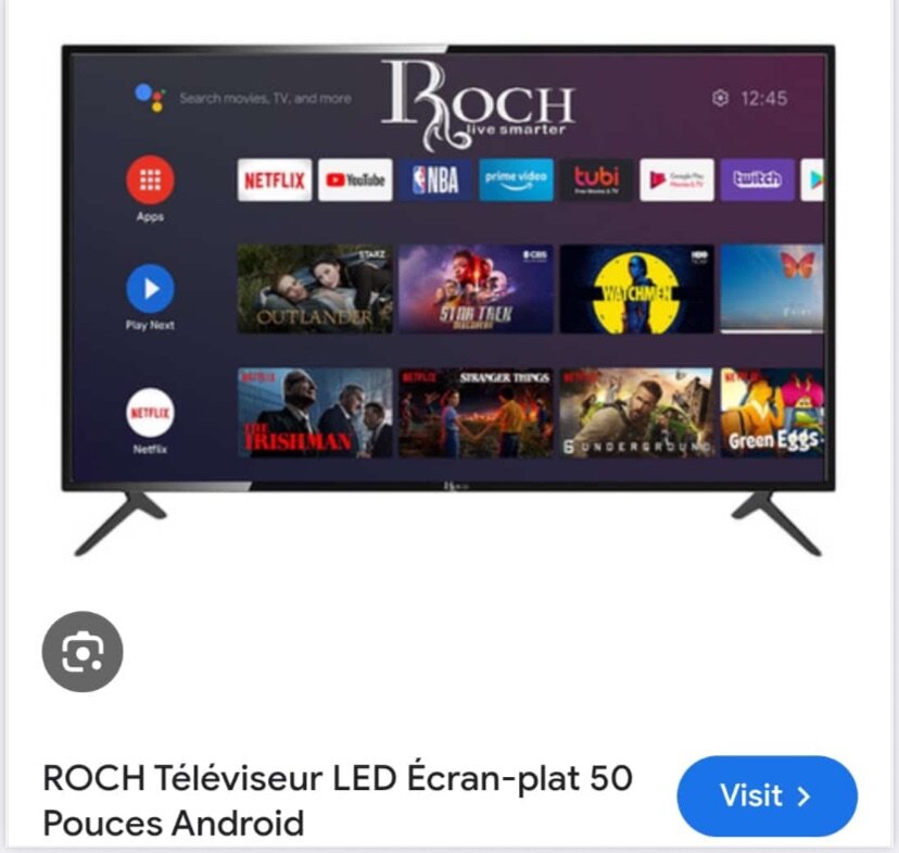 Téléviseur Roch LED 43 pouces