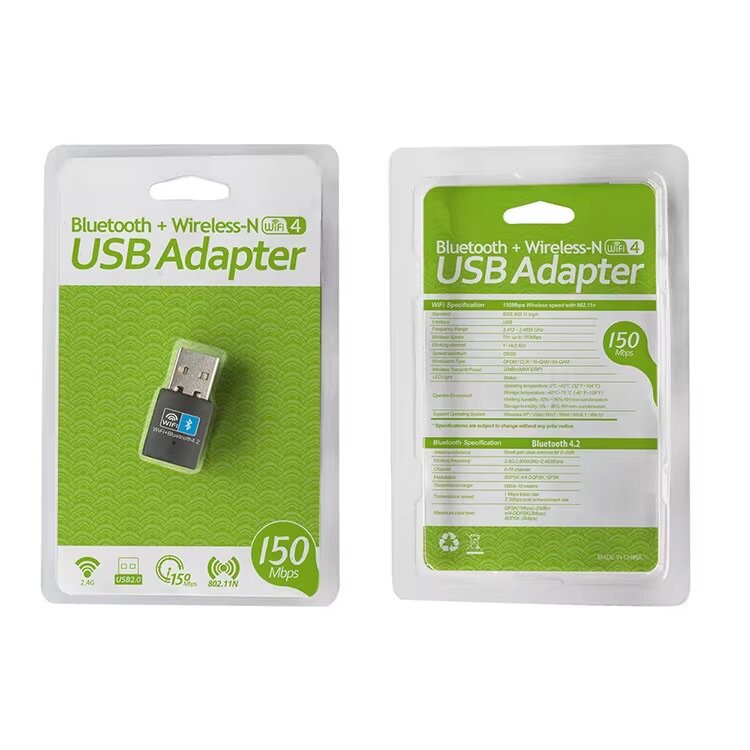 150Mbps WiFi USB Adaptateur Universel Sans Fil Dongle Antenn