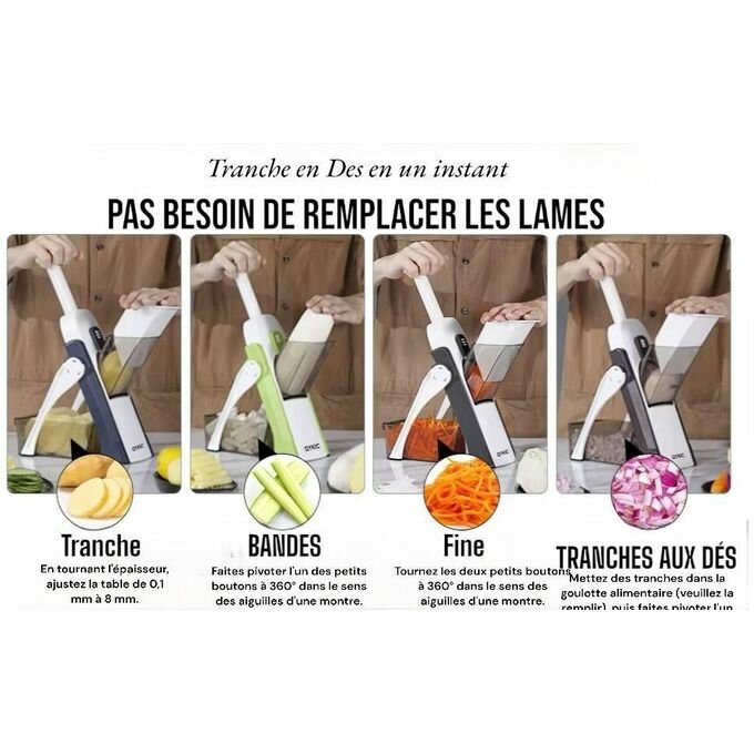 Gn Rappeuse - Coupe Légume