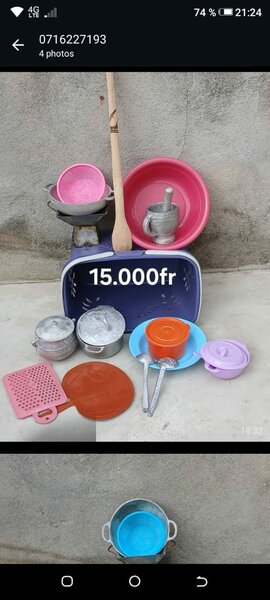 Ustensile de cuisine pour enf