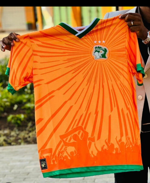 Maillot de Football Orange