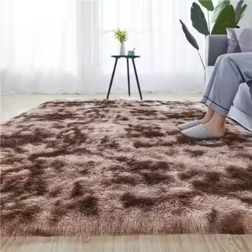 Tapis de salon abstrait moderne