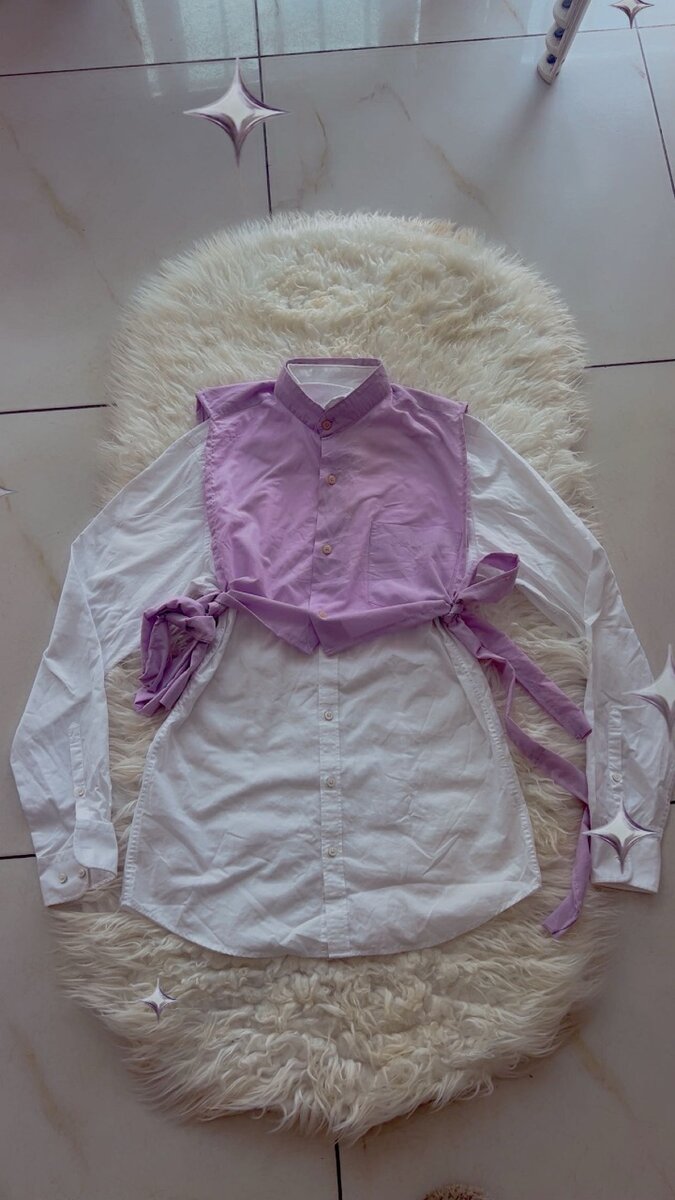 Chemise à superposition tendance