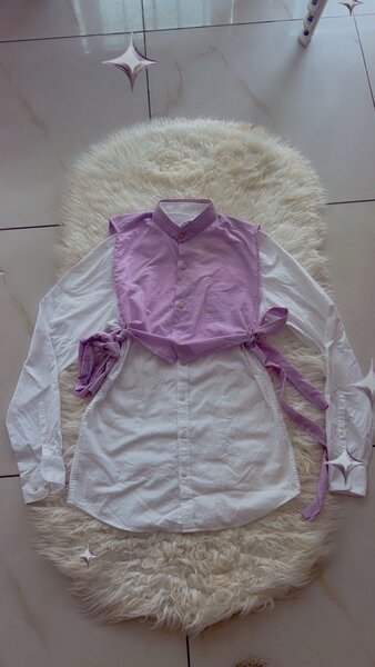 Chemise à superposition tendance