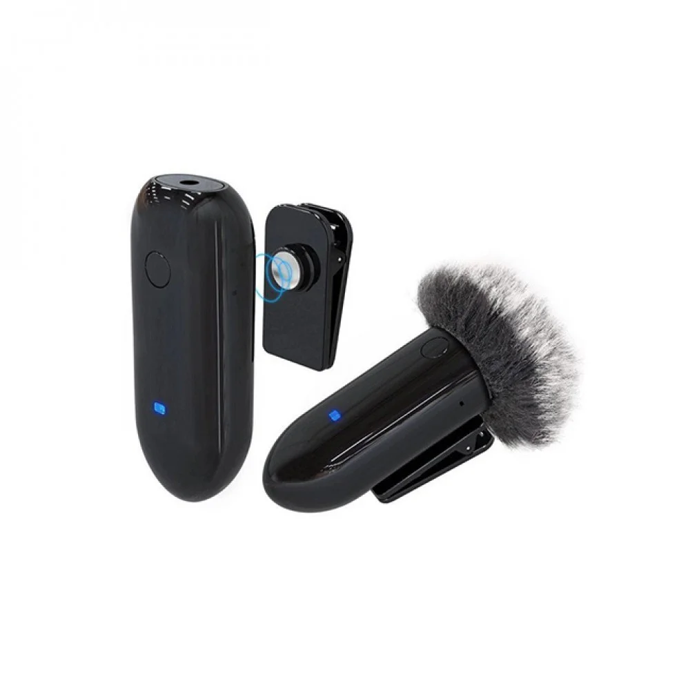 LENSGO 318C II Dual Wireless Lavalier Microphone