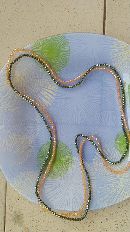 Colliers Perles Multicolores Élégants