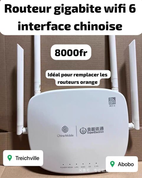 Routeur WiFi 6 Gigabit