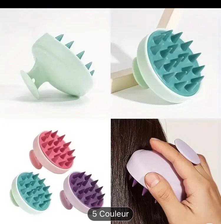 Brosse de Massage Cuir Chevelu
