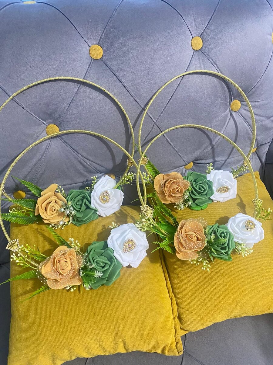 Cerceaux de fleurs