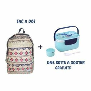 Sac &agrave; Dos Trio + Boite &agrave; Gouter Gratuit CM - TERMINALE