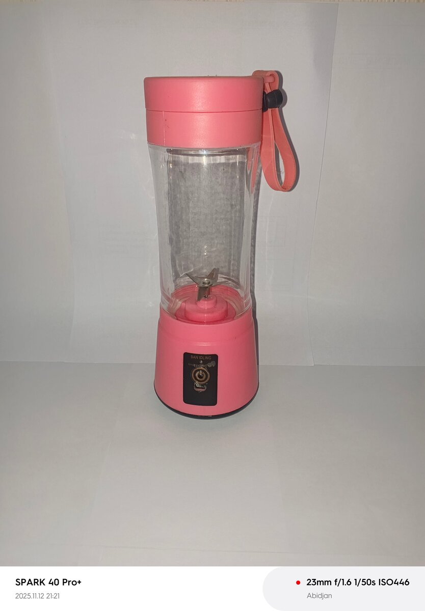 Mixeur Portable Rechargeable