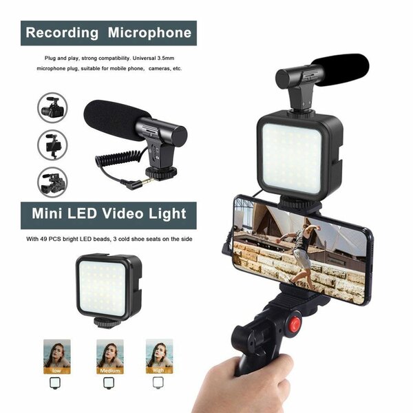 Plokama PK-771 Vlogging Kit - Complete Setup