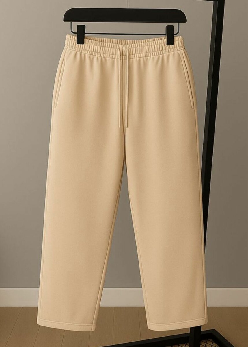 Pantalon de jogging beige