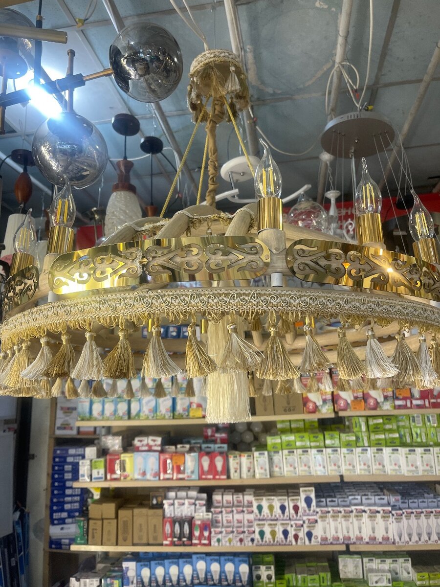 Этно люстра