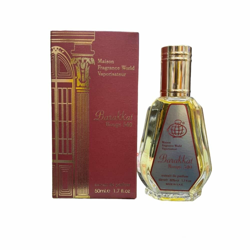Barakkat Rouge 540 unisex Long Lasting Perfume - 50ml