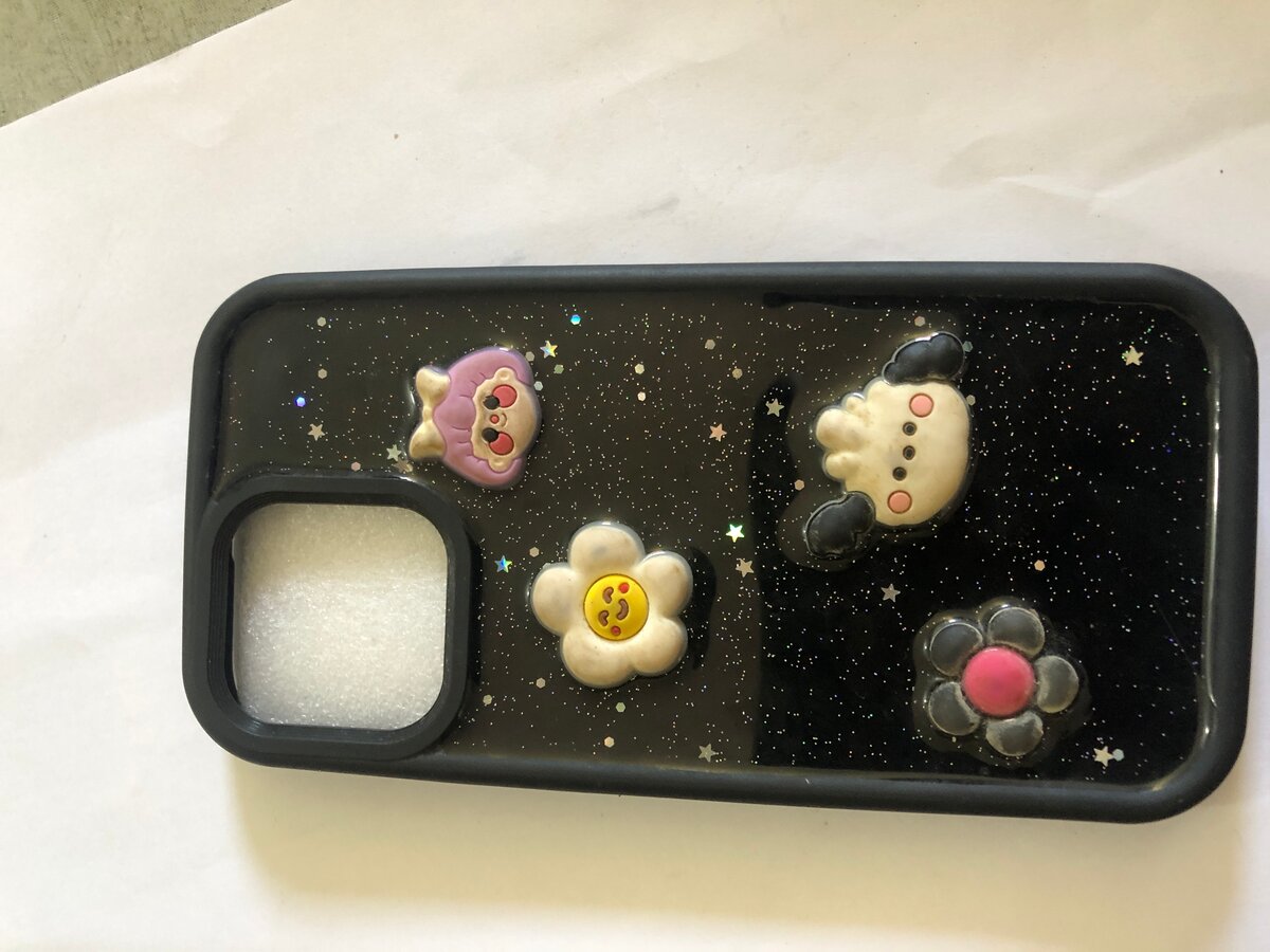 Étui de téléphone décoré 3D