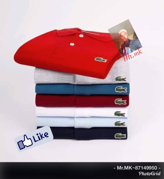 Lot de polos multicolores élégants