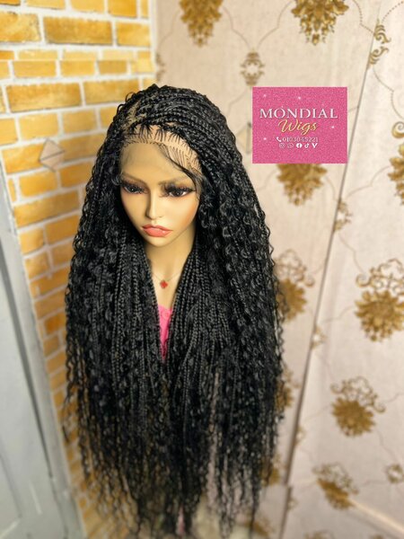 Perruque Tressée Longue