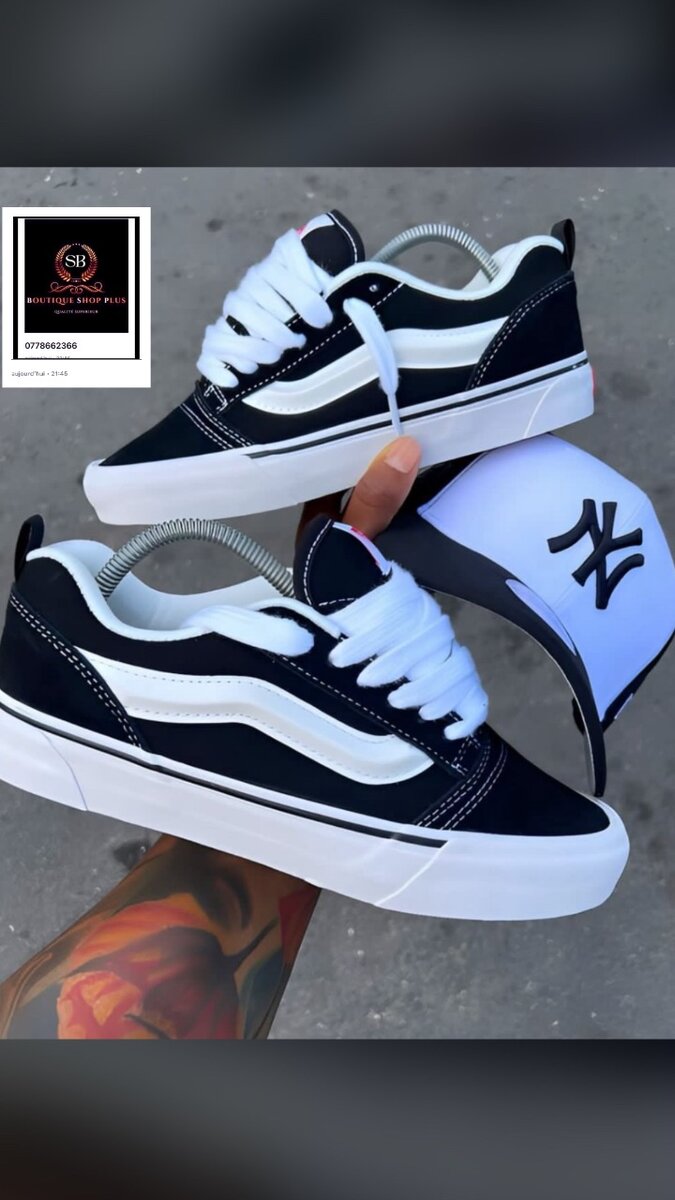 Baskets Vans Classiques Noir